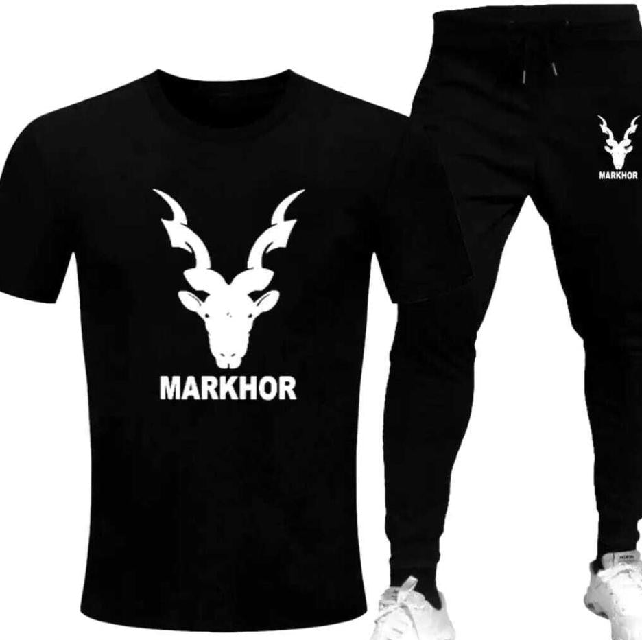 2 PCs Men's Cotton Printed Track Suit